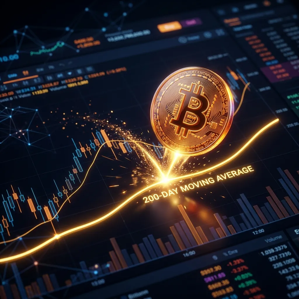 Illustration for Bitcoin Bulls Defend the Line: Major Bounce Off 200-Day MA