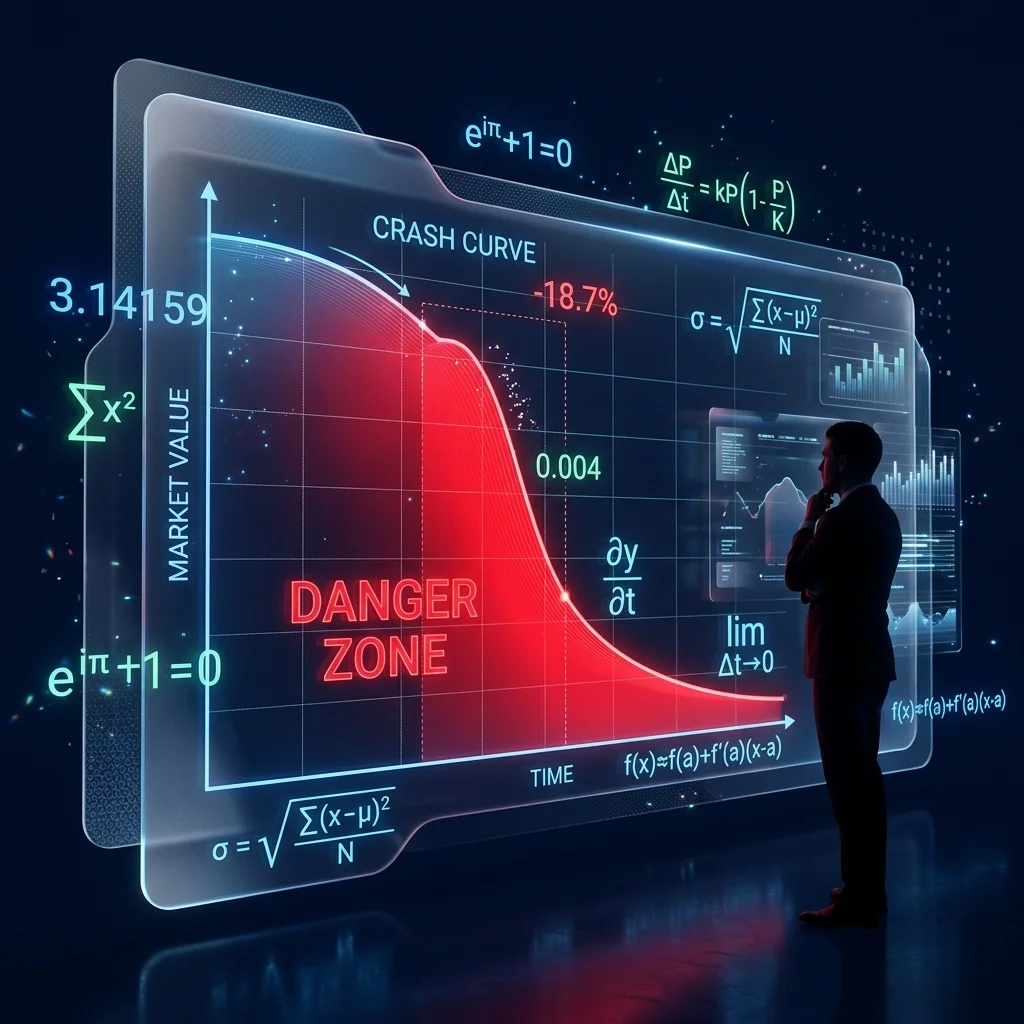 Illustration for The Math of the Abyss: Why Drawdown is a Mathematical Trap