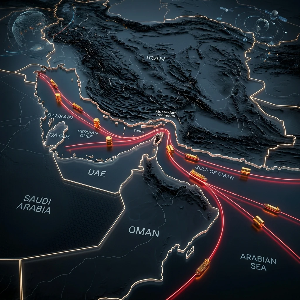 Illustration for The Hormuz Blockade: Assessing the $120 Oil Contingency