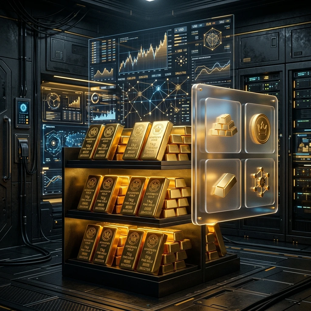 Illustration for Sovereign Gold: Why the RBI is Recalling 100+ Tonnes of Bullion