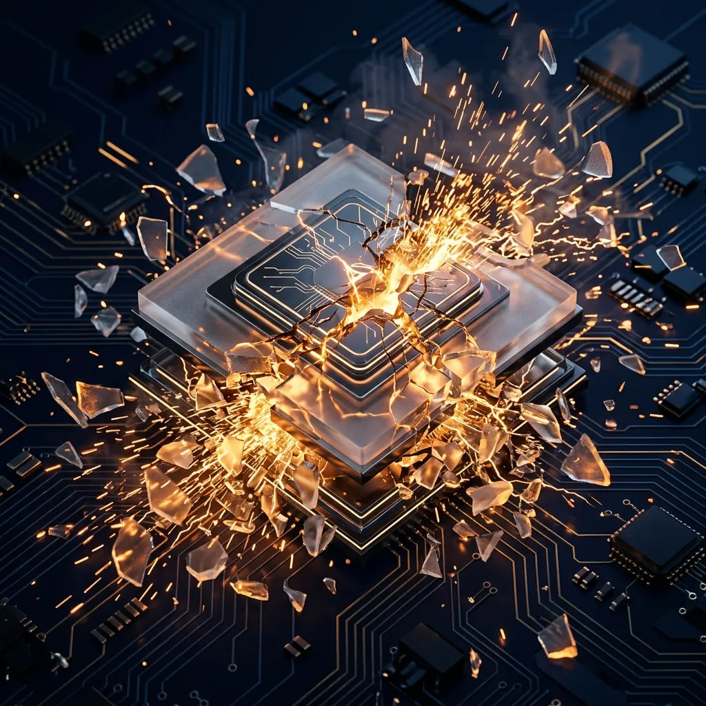 Illustration for Tech Tumble: Nasdaq Drops 1% Amid OpenAI Concerns and Chip Sell-Off