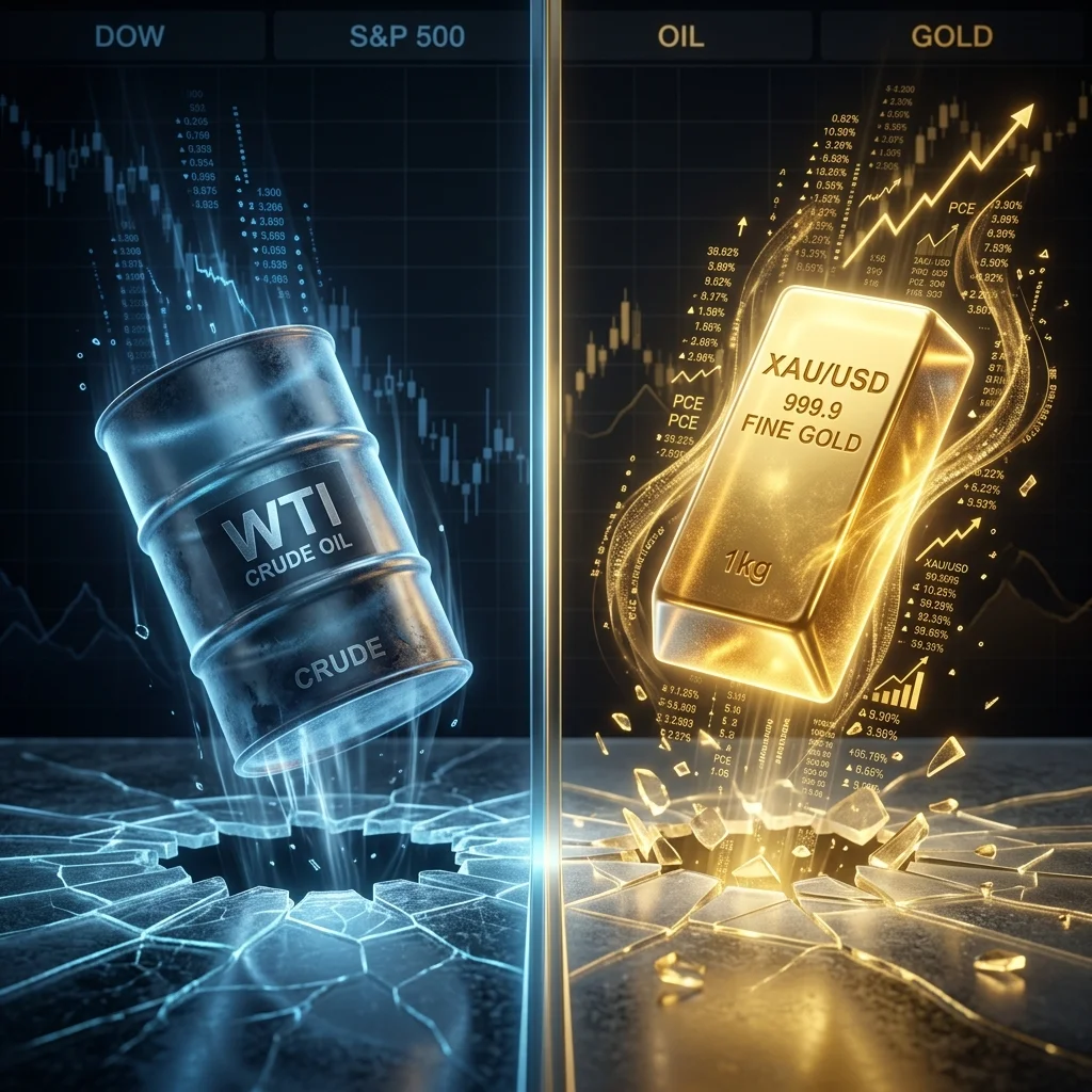 Oil Down, Gold Up: How to Trade the Ceasefire-Inflation Divergence in Commodities