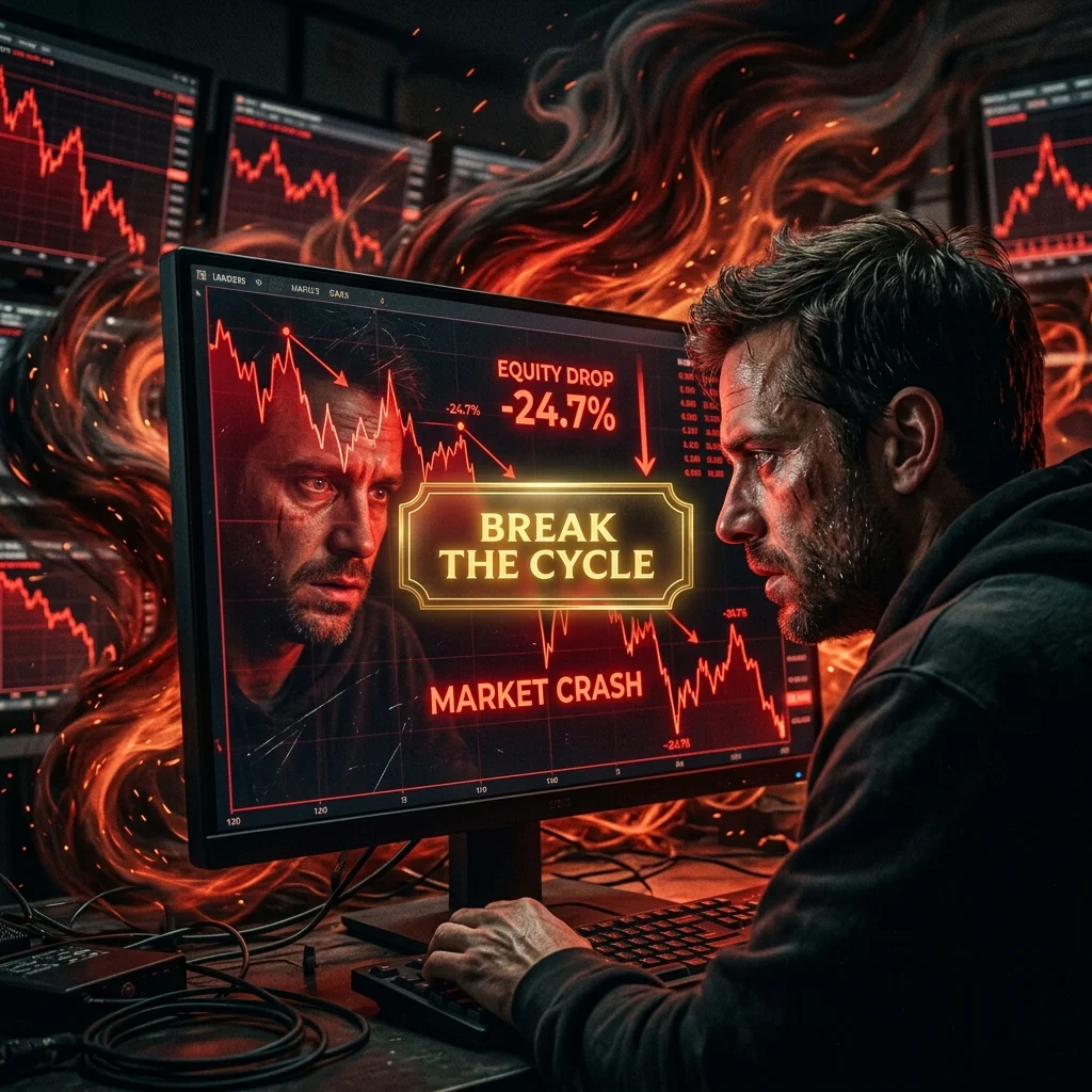 Illustration for The Psychology of Losing Streaks: How to Stop Revenge Trading