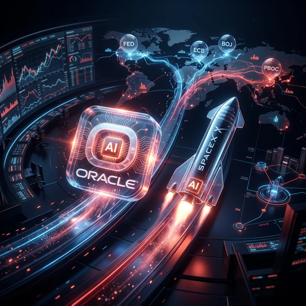 Weekly Market Recap: Central Bank Divergence, Tech Volatility, and AI Milestones