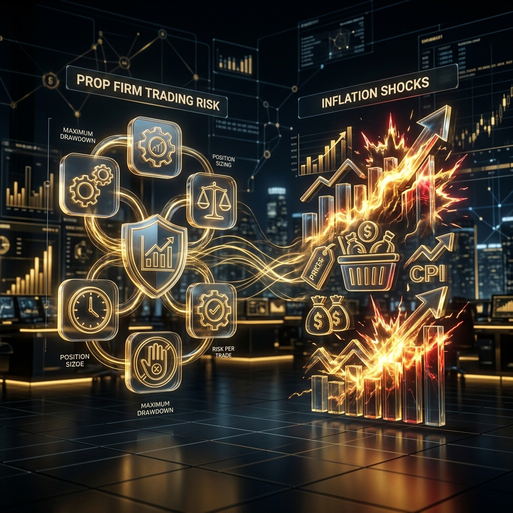 How back-to-back inflation shocks change prop firm risk parameters