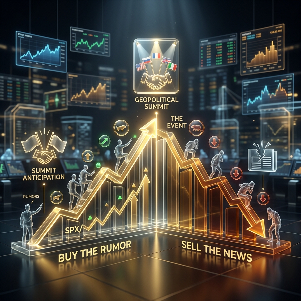 Trading the 'buy the rumour, sell the news' pattern on geopolitical summits